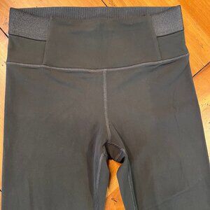 Athleta Aura Split Pant - Olive Green - S